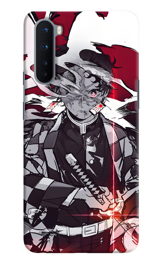 Demon Slayer Oneplus Nord Hard Case Back Cover by Casekaro