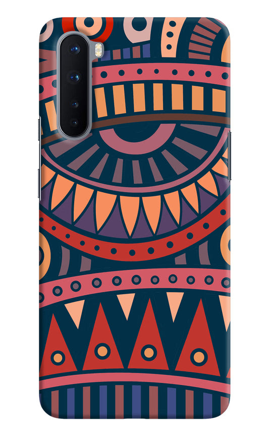 African Culture Design Oneplus Nord Hard Case Back Cover by Casekaro