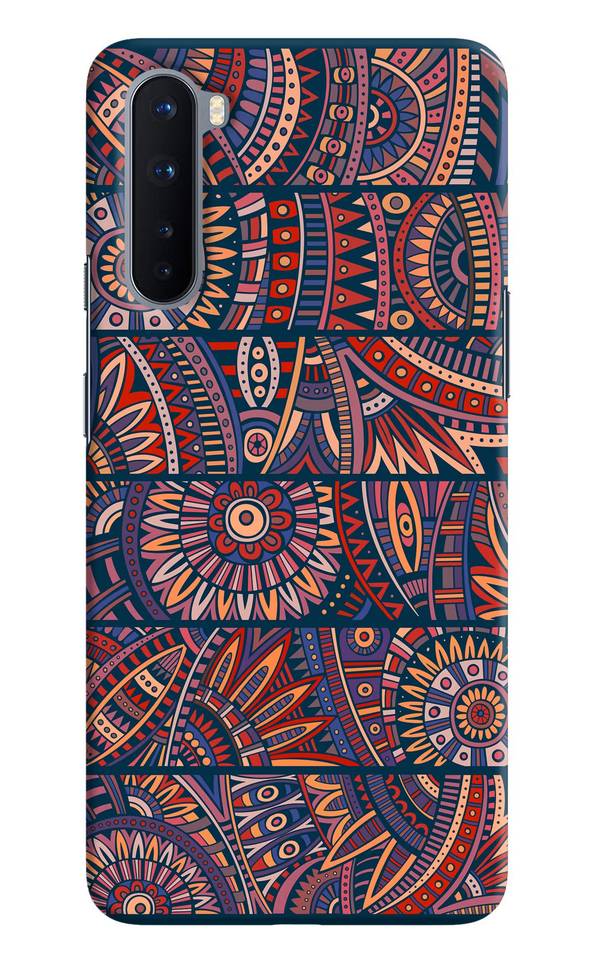 African Culture Design Oneplus Nord Hard Case Back Cover by Casekaro