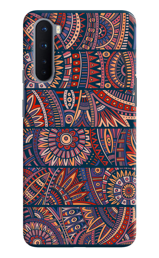 African Culture Design Oneplus Nord Hard Case Back Cover by Casekaro
