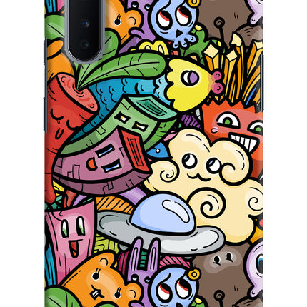 Veggie Doodle Oneplus Nord Hard Case Back Cover by Casekaro