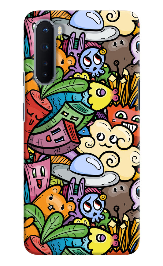 Veggie Doodle Oneplus Nord Hard Case Back Cover by Casekaro