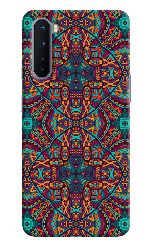 Colour Mandala Oneplus Nord Hard Case Back Cover by Casekaro