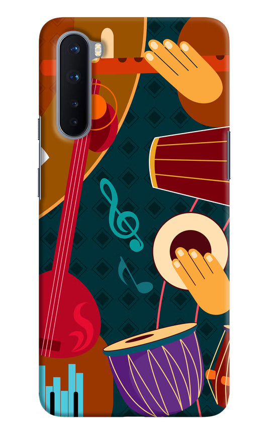 Music Instrument Oneplus Nord Hard Case Back Cover by Casekaro