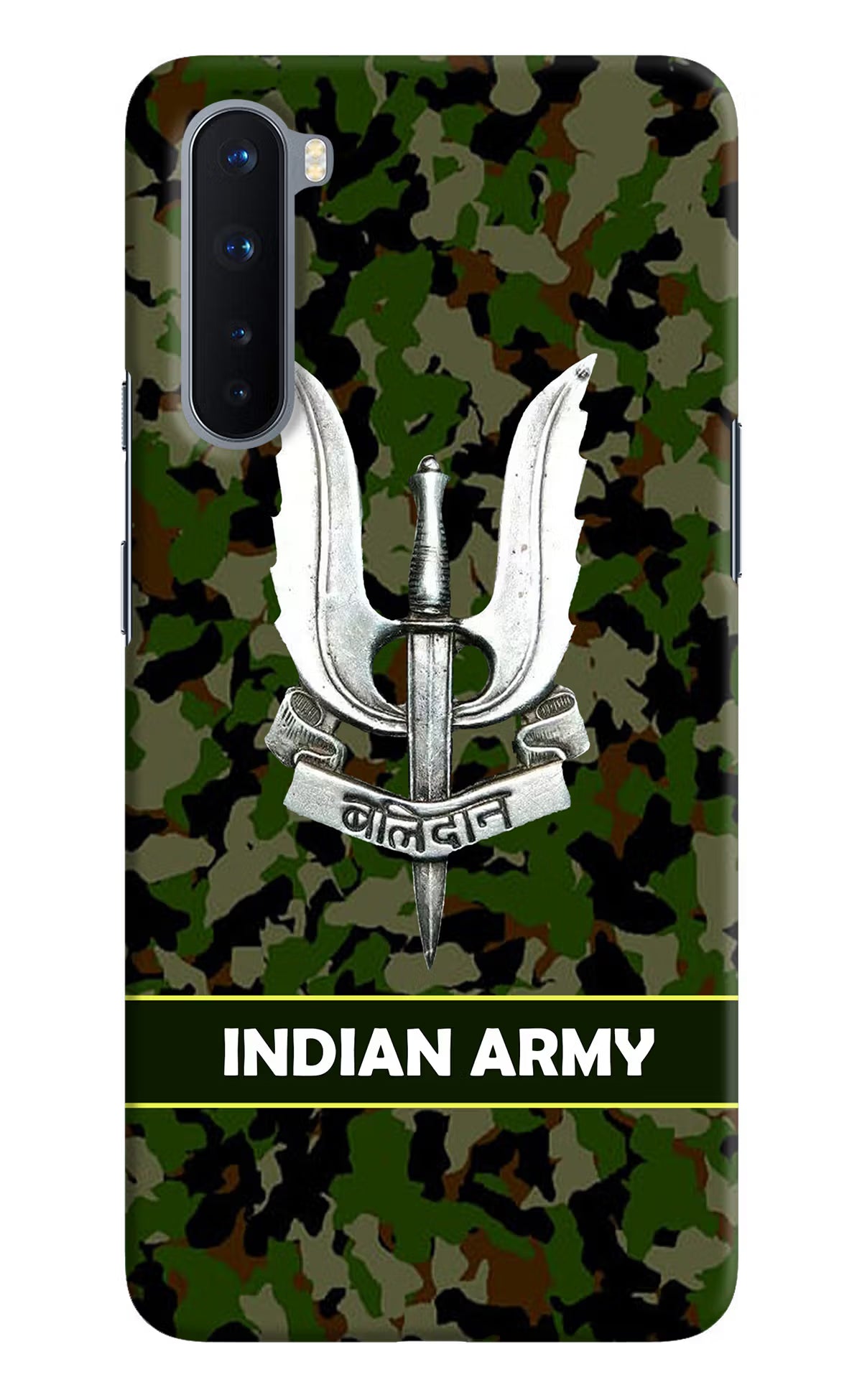 Balidan Indian Logo Oneplus Nord Hard Case Back Cover by Casekaro