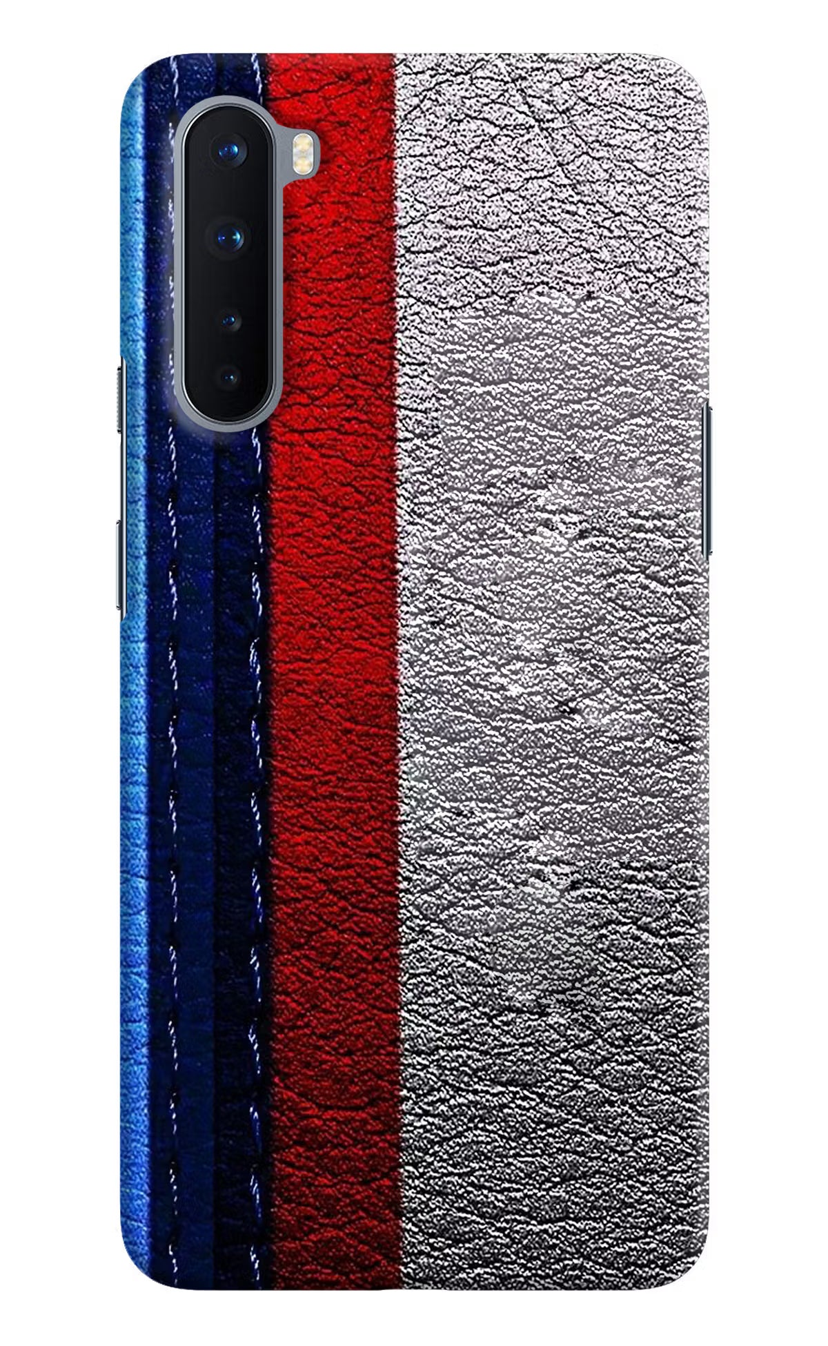 BMW Stripes Oneplus Nord Hard Case Back Cover by Casekaro
