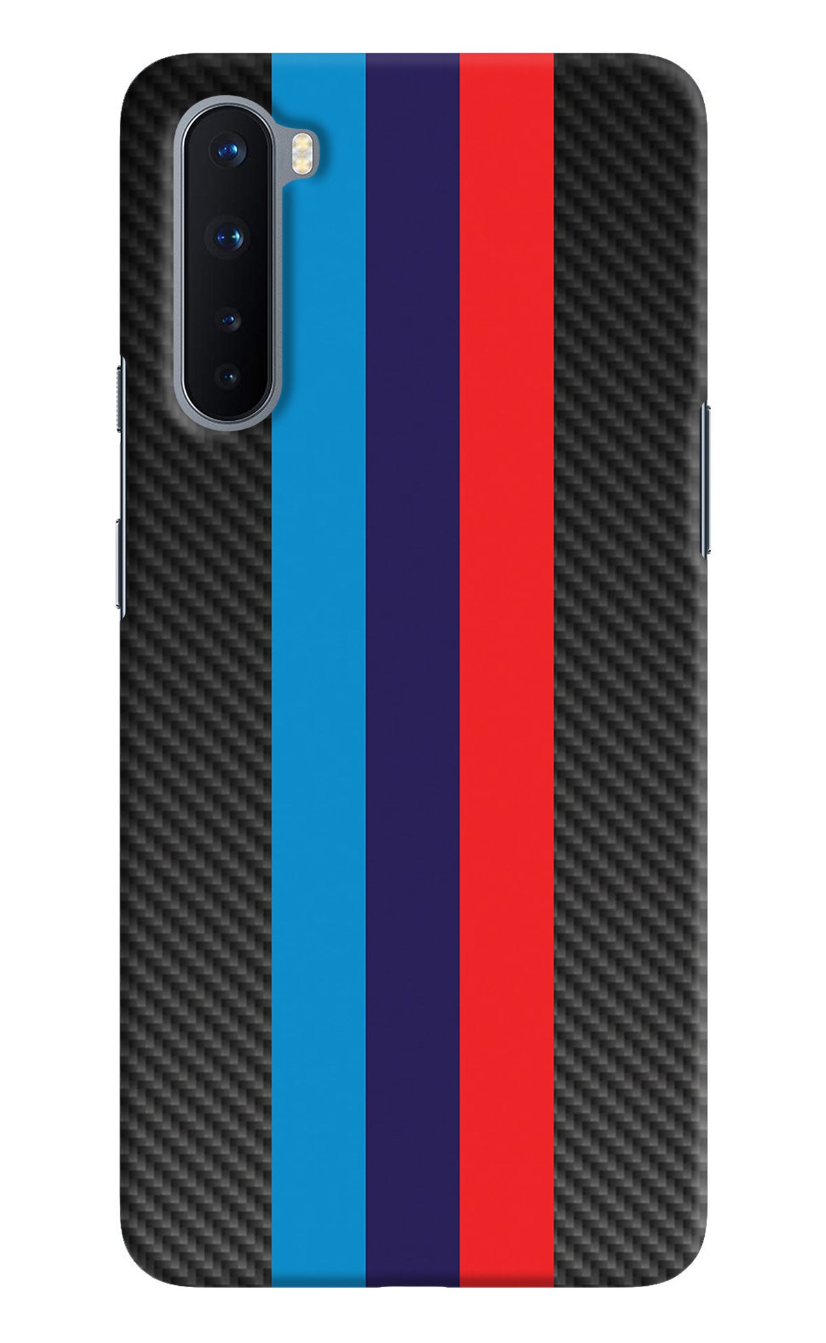 BMW Stripes Pattern Oneplus Nord Back Cover