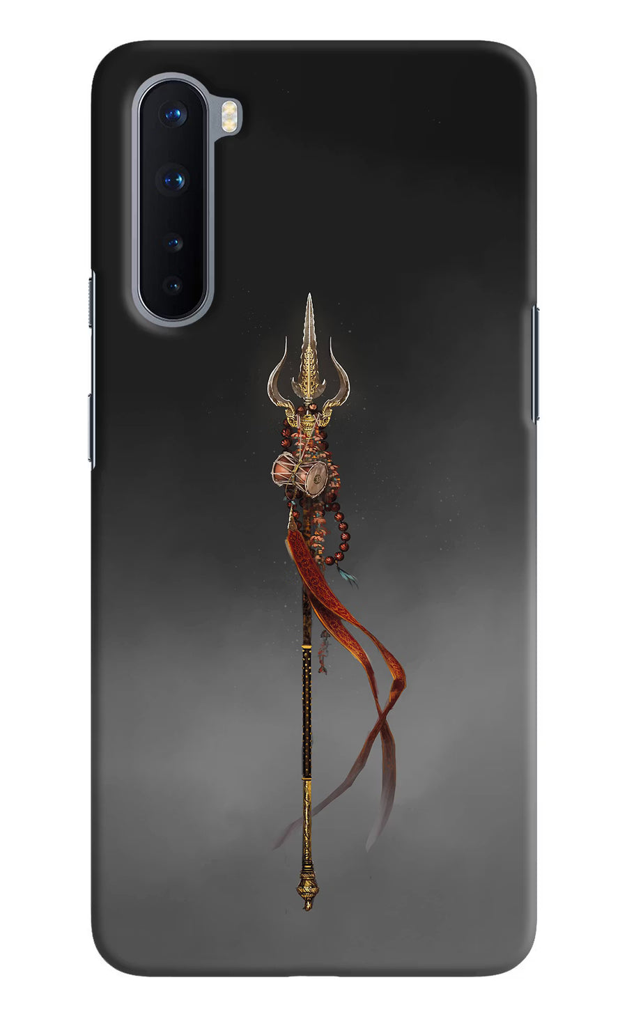 Shiv Trishul Oneplus Nord Back Cover, Hard case
