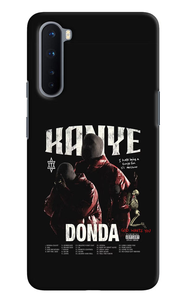 Donda Kanye West Oneplus Nord Hard Case Back Cover by Casekaro