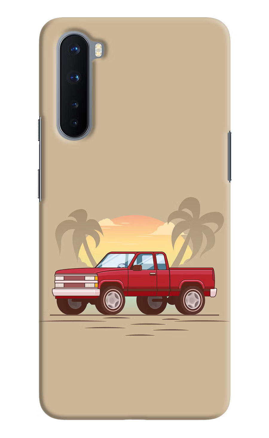 Desert Classic Drive Oneplus Nord Back Cover, Hard case
