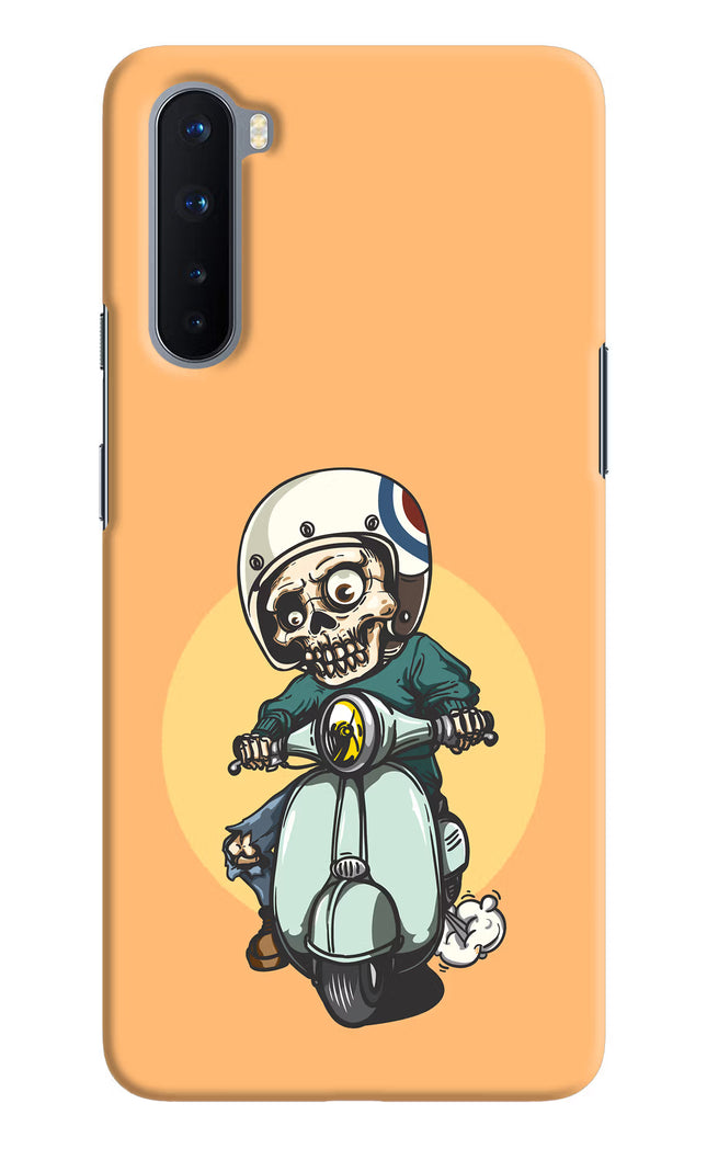 Undead Biker Oneplus Nord Hard Case Back Cover by Casekaro