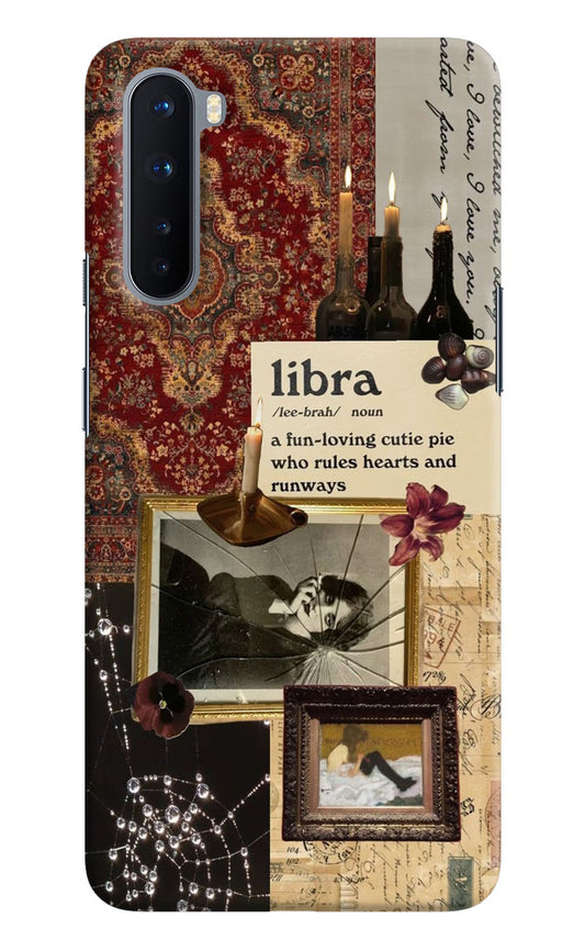 Libra Zodiac Oneplus Nord Hard Case Back Cover by Casekaro