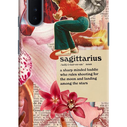 Sagittarius Zodiac Oneplus Nord Hard Case Back Cover by Casekaro