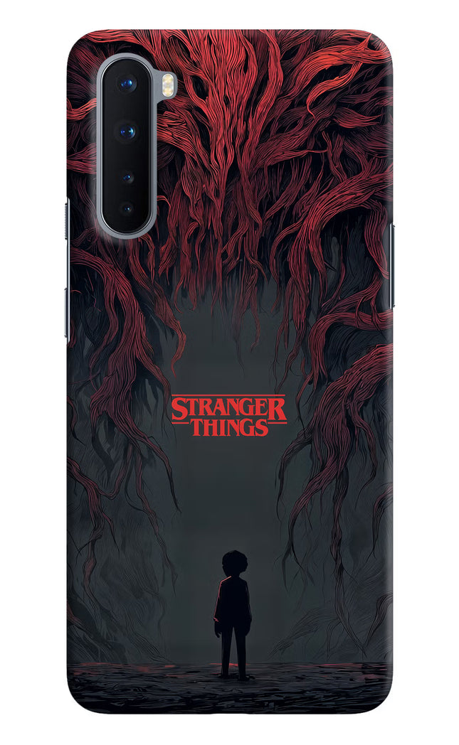Ordinary Things Dark Side Oneplus Nord Hard Case Back Cover by Casekaro