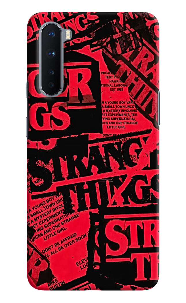 Ordinary Things Oneplus Nord Hard Case Back Cover by Casekaro