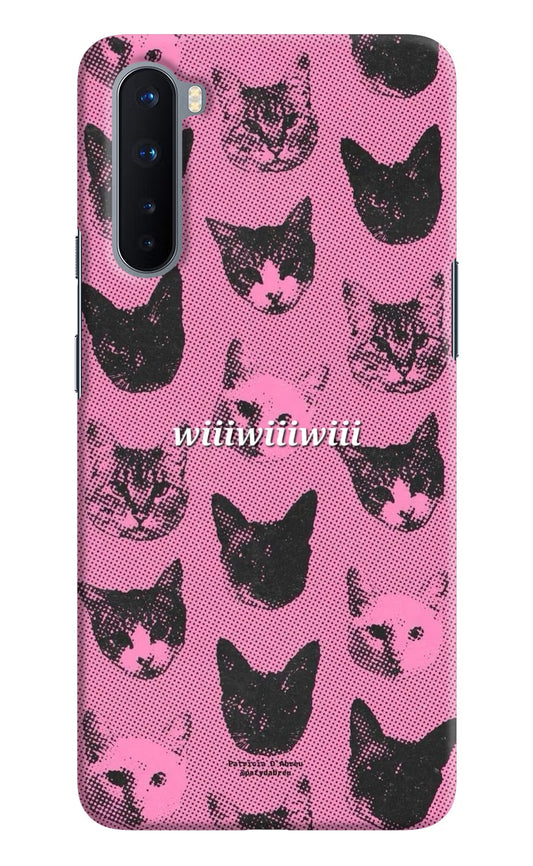 Pink Cats Oneplus Nord Hard Case Back Cover by Casekaro