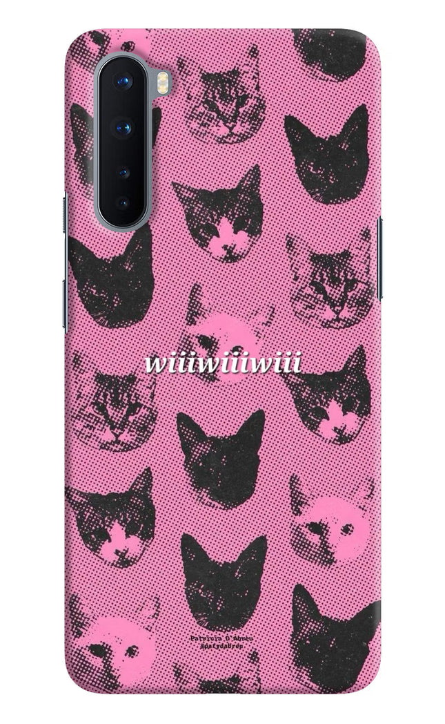 Pink Cats Oneplus Nord Hard Case Back Cover by Casekaro