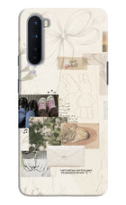 Soft Aesthetic Oneplus Nord Hard Case Back Cover by Casekaro