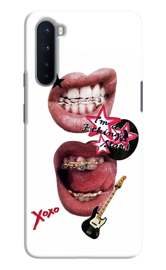 Rockstar Oneplus Nord Hard Case Back Cover by Casekaro