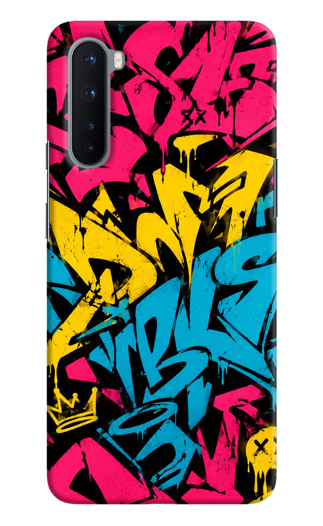 Graffiti Vibe Oneplus Nord Hard Case Back Cover by Casekaro