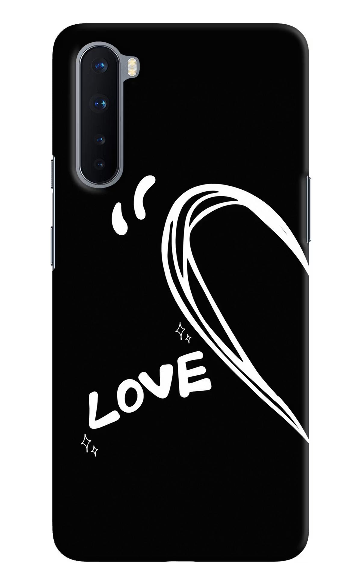 Love Line Oneplus Nord Back Cover