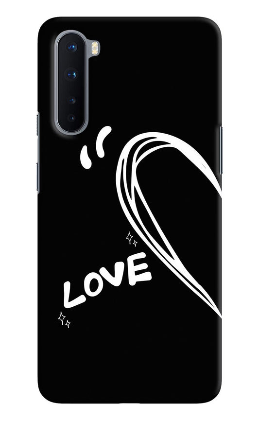 Love Line Oneplus Nord Hard Case Back Cover by Casekaro