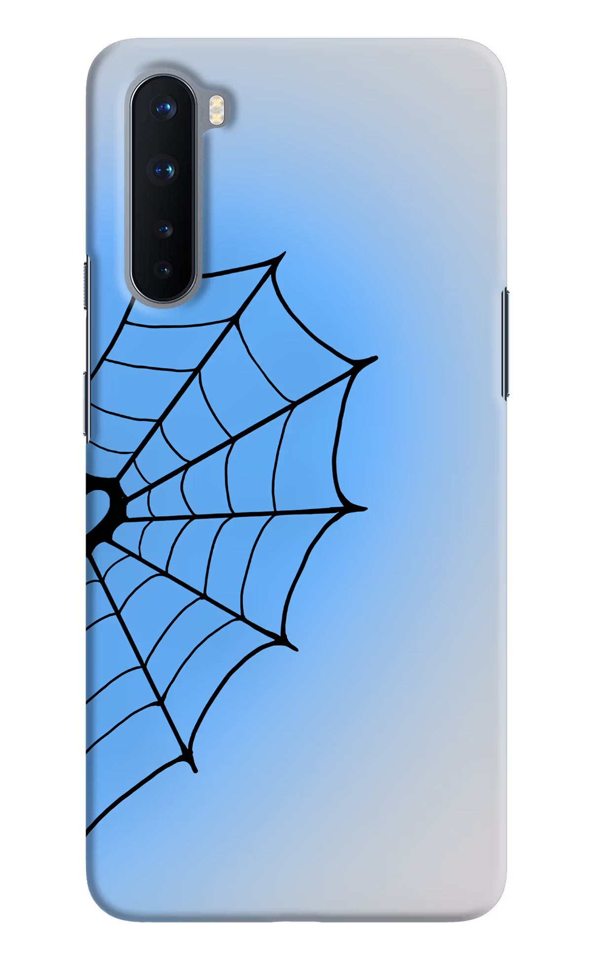 Blue Web Oneplus Nord Back Cover