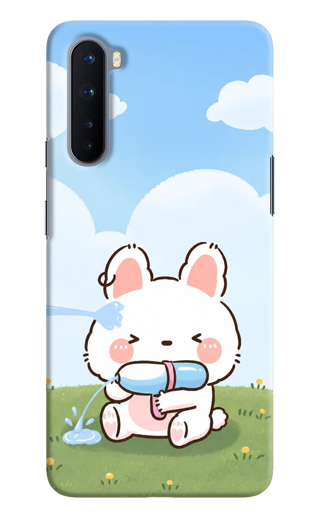 Bunny Treat Oneplus Nord Hard Case Back Cover by Casekaro