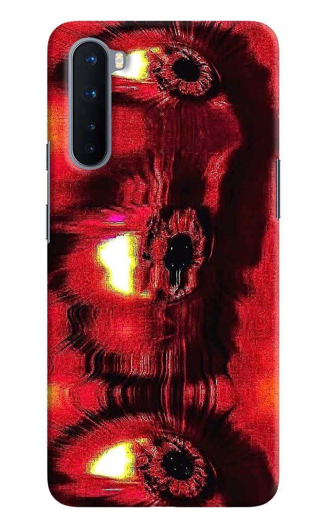 Fire Eye Oneplus Nord Hard Case Back Cover by Casekaro