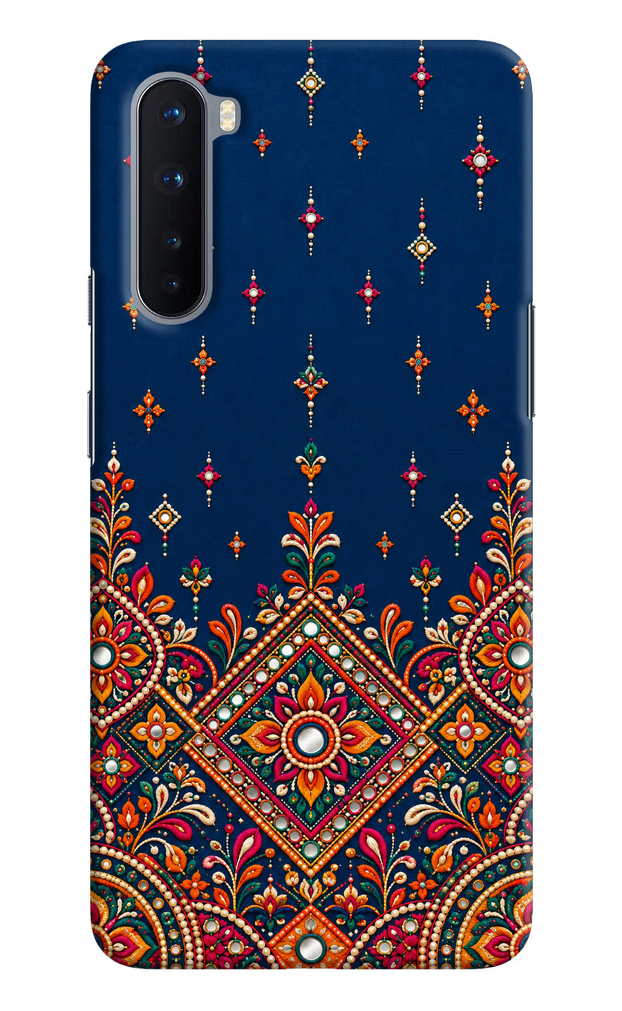 Neel Noor Oneplus Nord Back Cover, Hard case