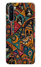 Folk Print Oneplus Nord Back Cover