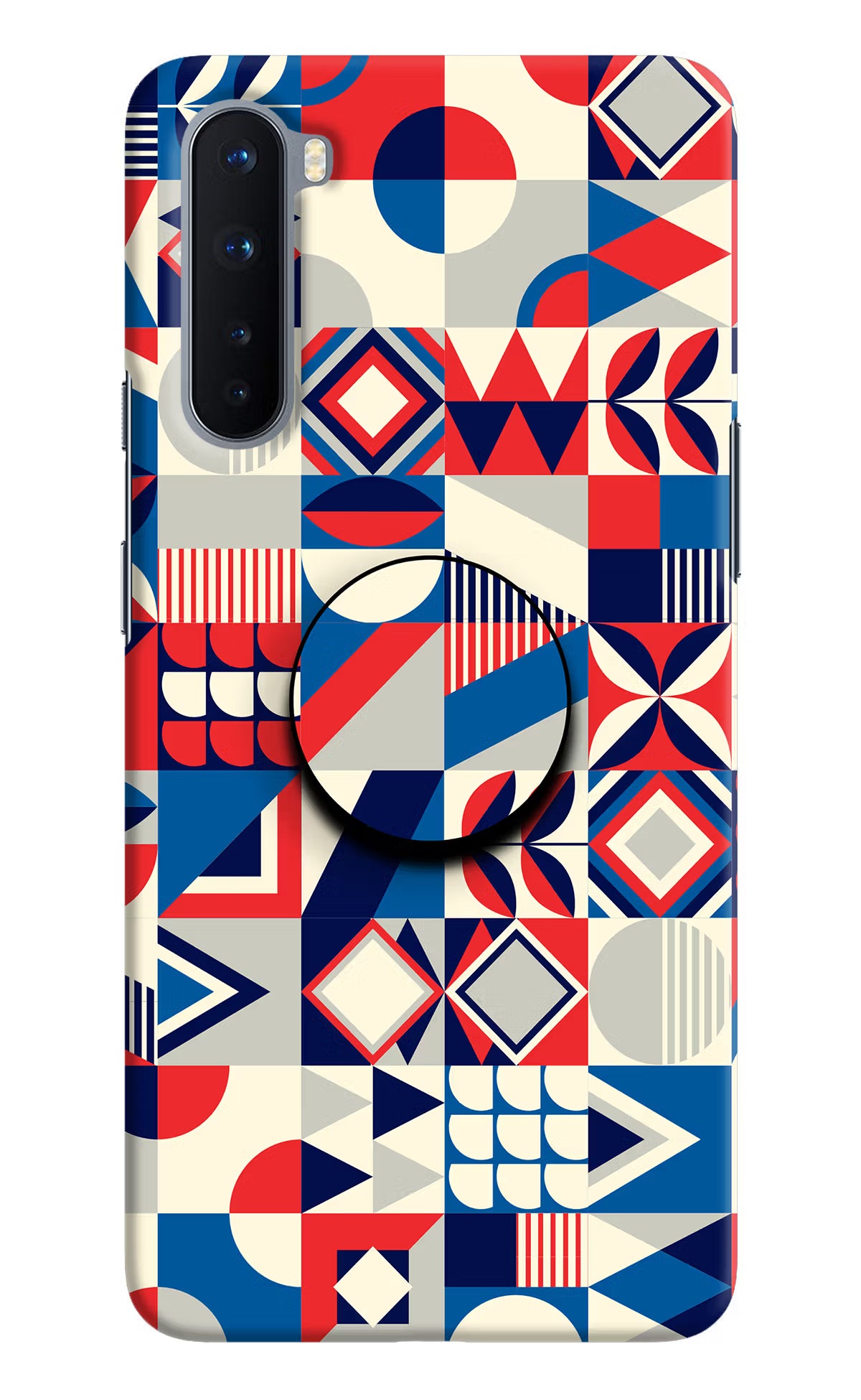 Colorful Pattern Oneplus Nord Pop Case by Casekaro