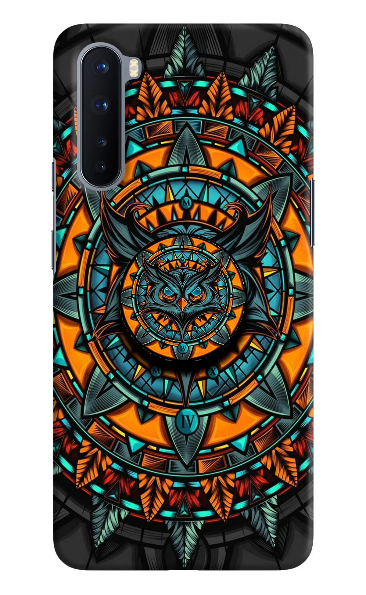 Angry Owl Oneplus Nord Pop Case by Casekaro