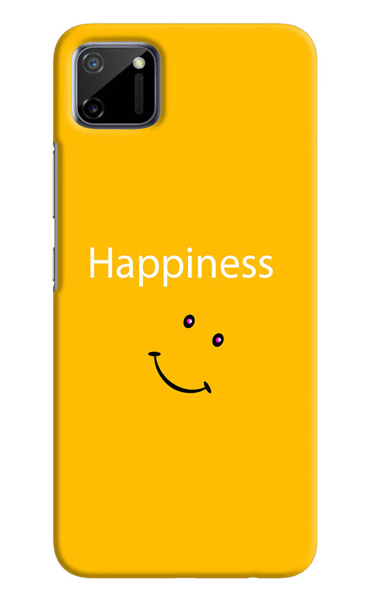 Happiness With Smiley Realme C11 2020 Hard Case Back Cover by Casekaro
