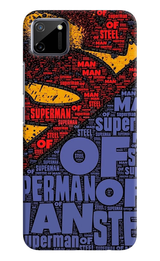 Superman Realme C11 2020 Hard Case Back Cover by Casekaro