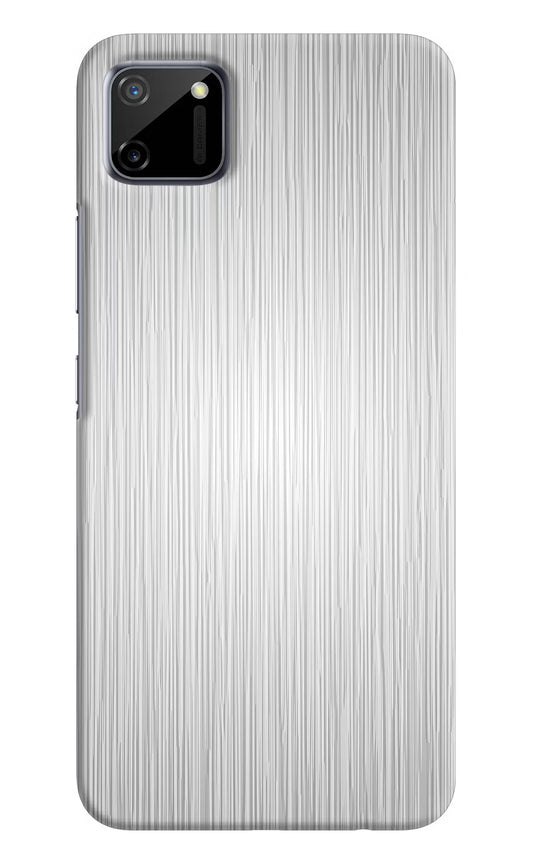 Wooden Grey Texture Realme C11 2020 Hard Case Back Cover by Casekaro