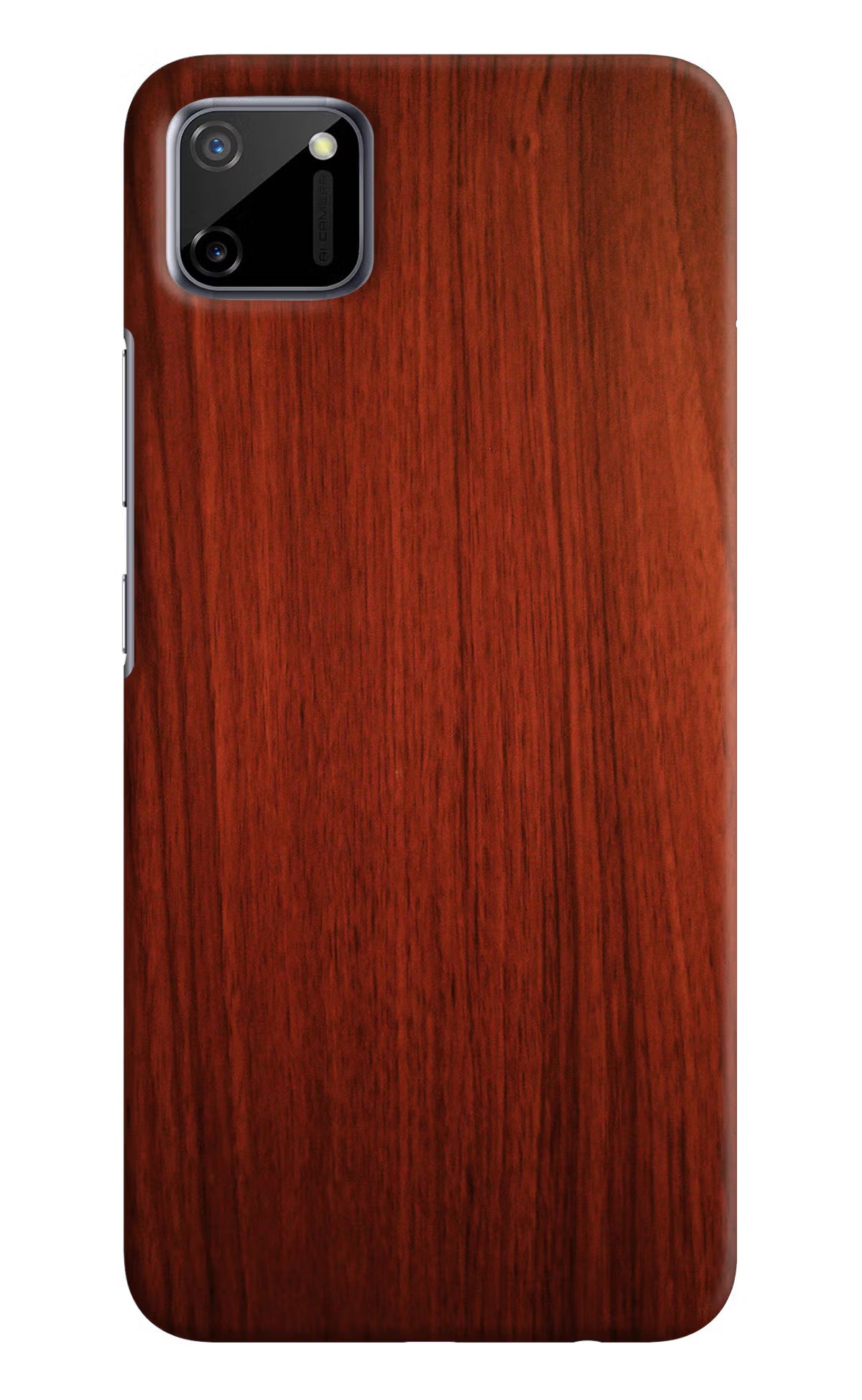 Wooden Plain Pattern Realme C11 2020 Hard Case Back Cover by Casekaro