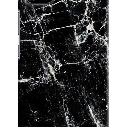 Black Marble Texture Realme C11 2020 Hard Case Back Cover by Casekaro