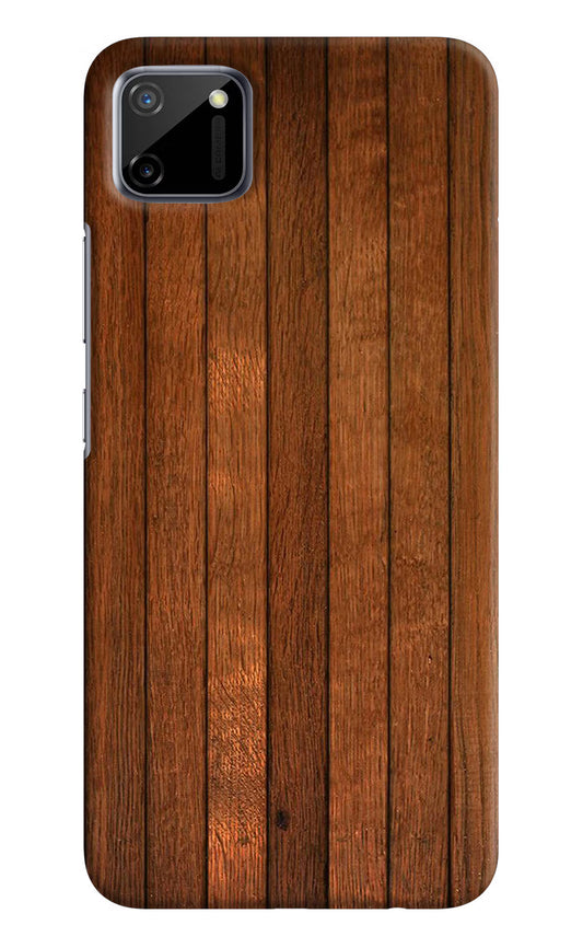 Wooden Artwork Bands Realme C11 2020 Hard Case Back Cover by Casekaro