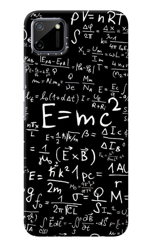 Physics Albert Einstein Formula Realme C11 2020 Back Cover