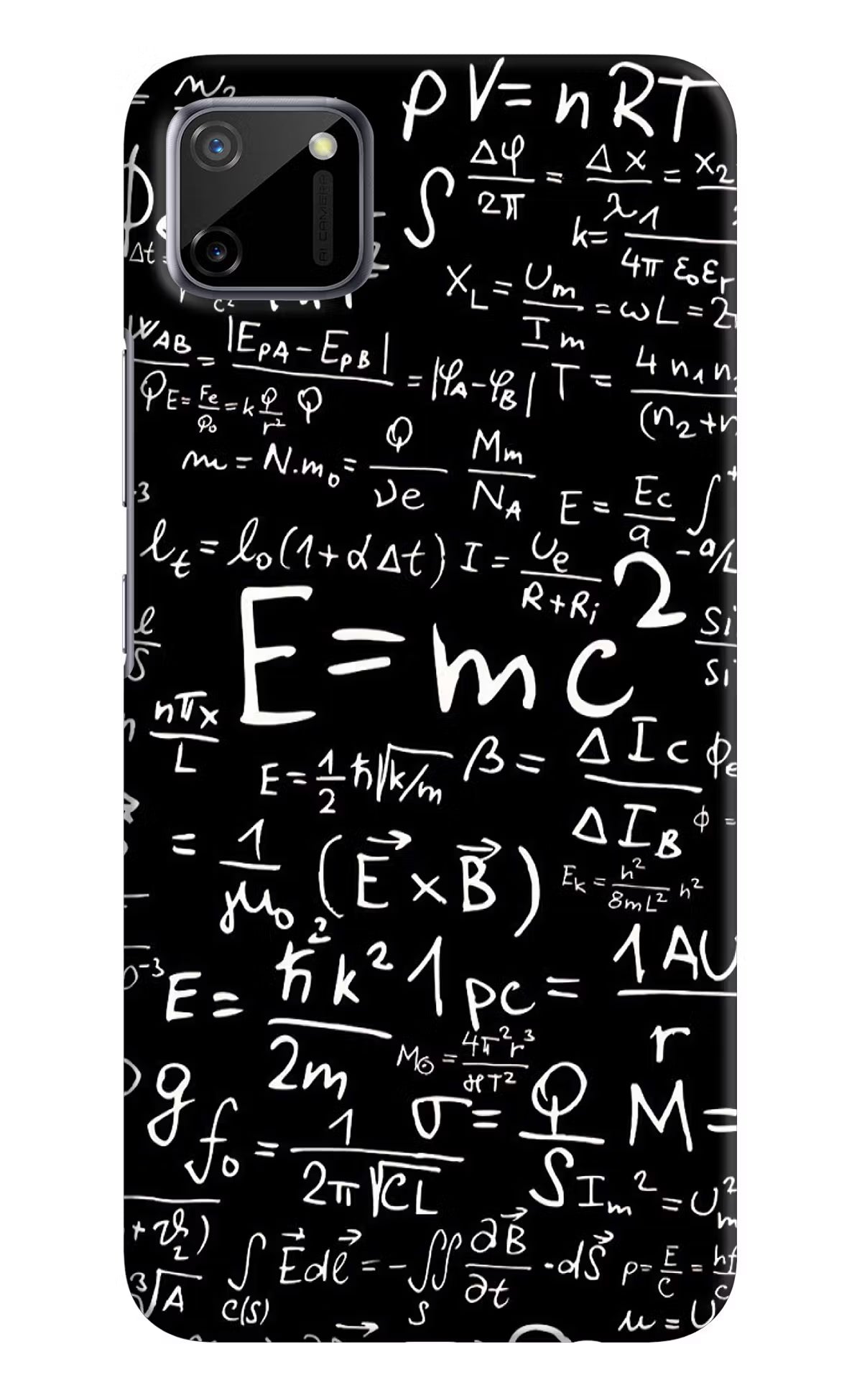 Physics Formula Realme C11 2020 Hard Case Back Cover by Casekaro