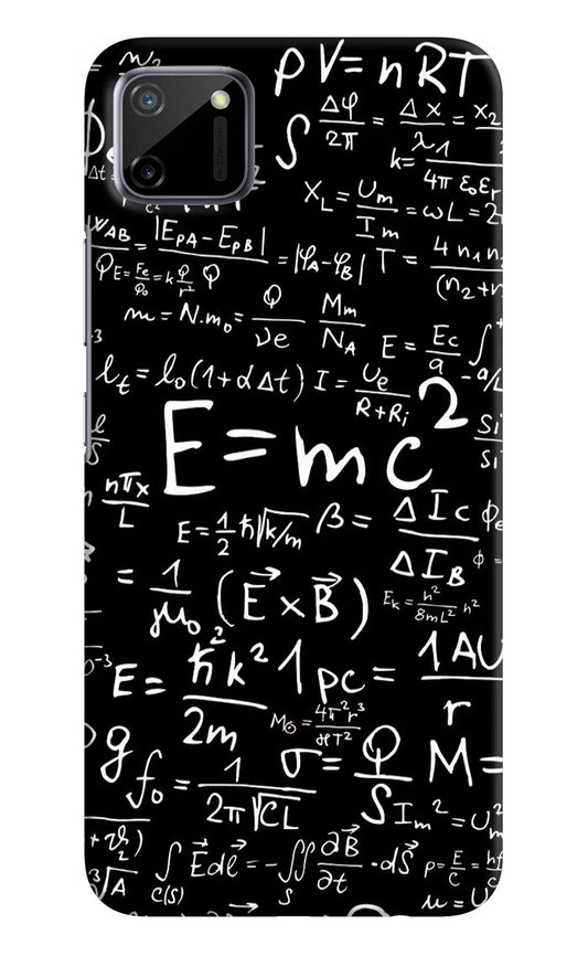 Physics Formula Realme C11 2020 Hard Case Back Cover by Casekaro