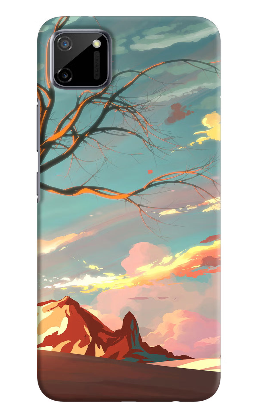 Scenery Realme C11 2020 Back Cover, Hard case