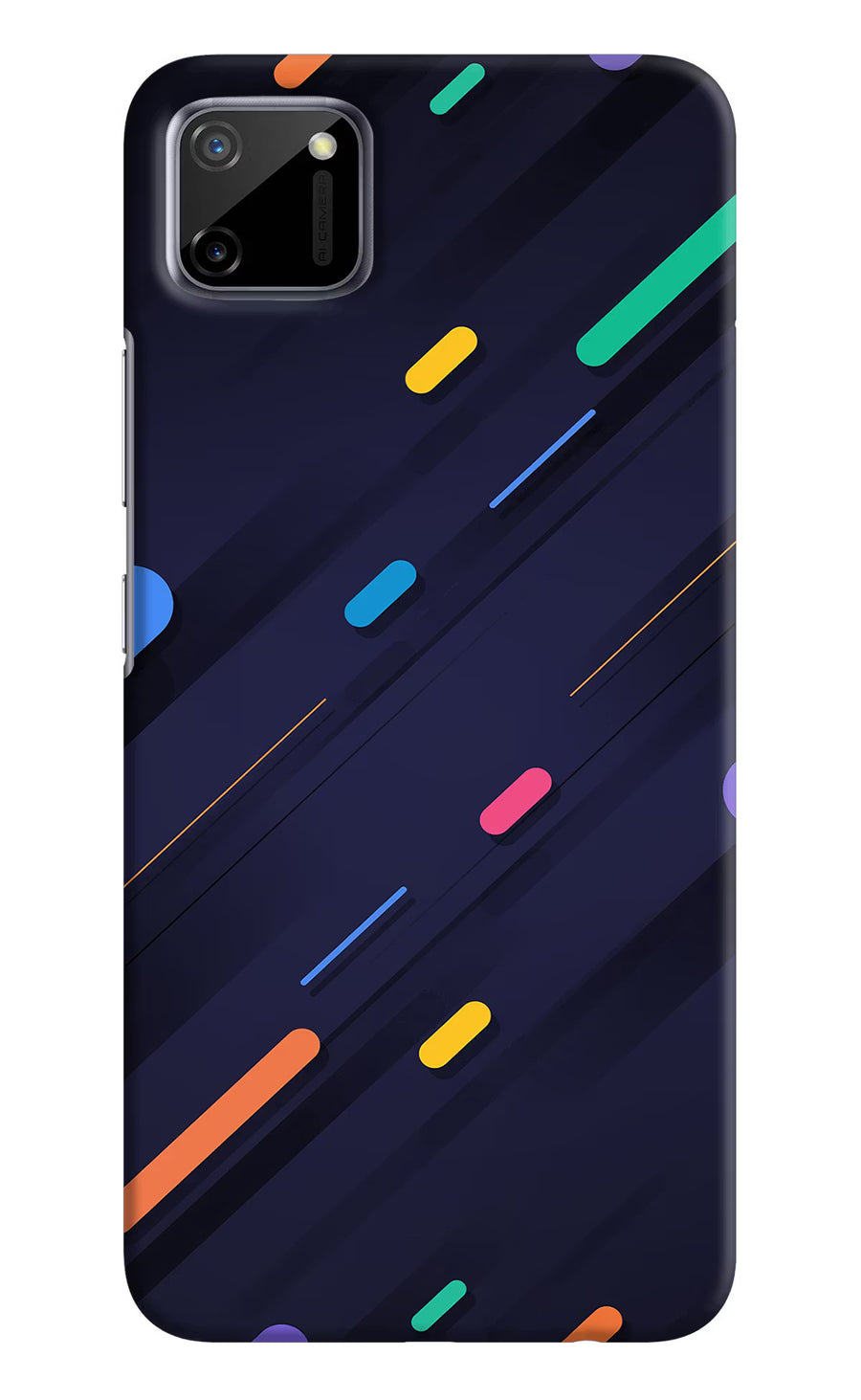 Abstract Design Realme C11 2020 Back Cover, Hard case