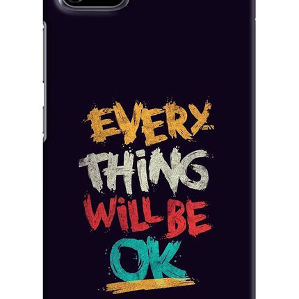 Everything Will Be Ok Realme C11 2020 Hard Case Back Cover by Casekaro
