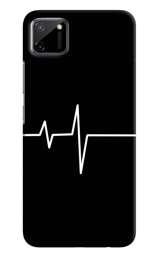 Heart Beats Realme C11 2020 Hard Case Back Cover by Casekaro
