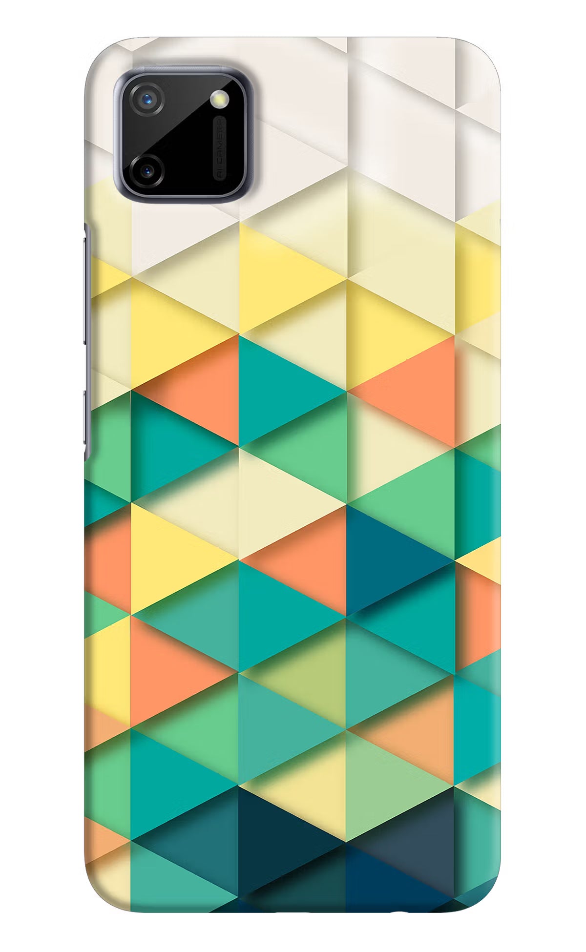Abstract Realme C11 2020 Hard Case Back Cover by Casekaro