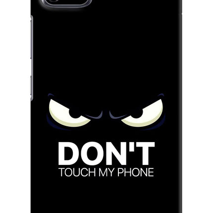 Don'T Touch My Phone Realme C11 2020 Hard Case Back Cover by Casekaro