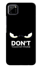 Don'T Touch My Phone Realme C11 2020 Hard Case Back Cover by Casekaro
