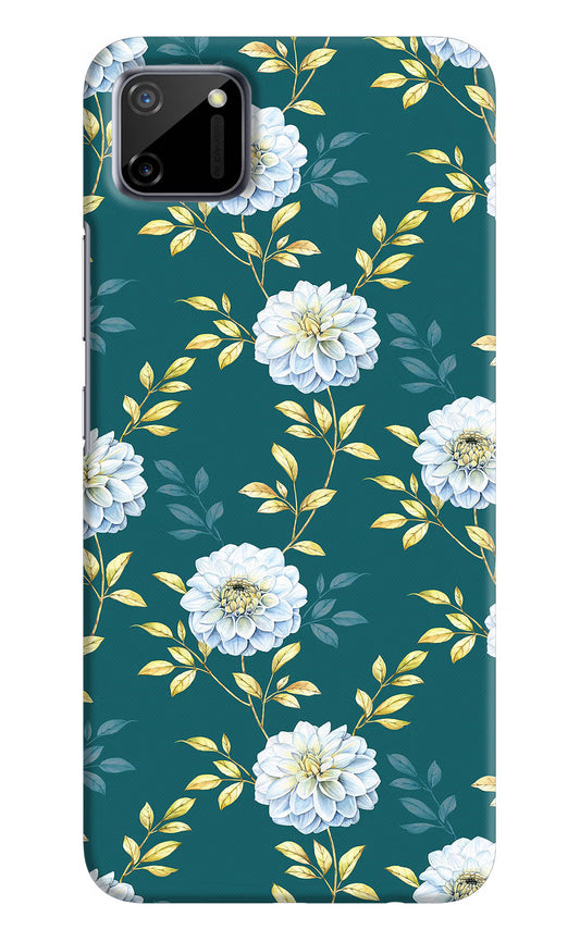 Flowers Realme C11 2020 Hard Case Back Cover by Casekaro